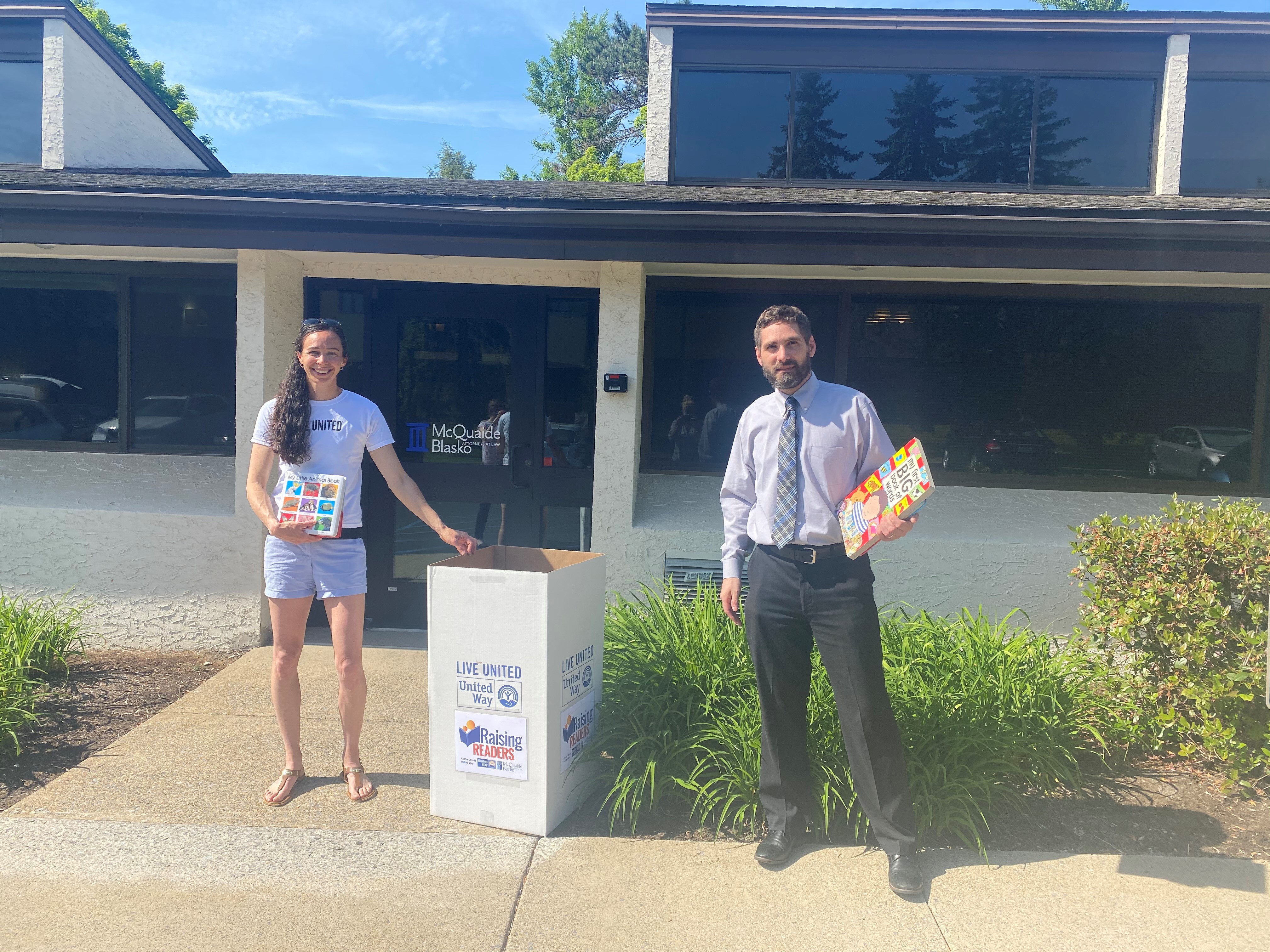 United Way and McQuaide Blasko Annual Book Drive May 22-May 31, 2021