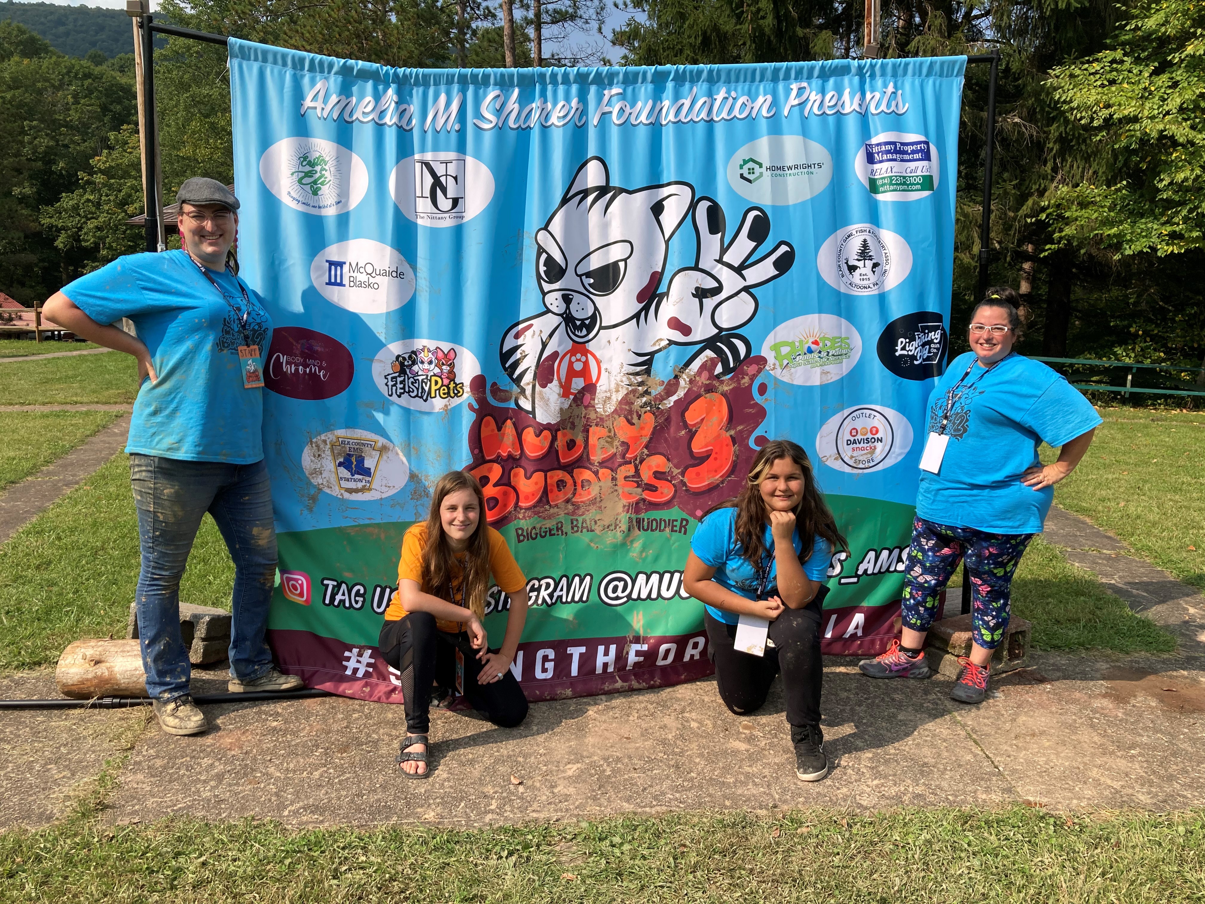 McQuaide Blasko was a proud sponsor of the Amelia M. Sharer Foundation’s 3rd Annual Muddy Buddies, kids run & obstacle course on September 17, 2022